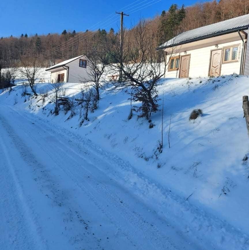 Domek Zacisze Gor Slonnych Tyrawa Woloska Kültér fotó